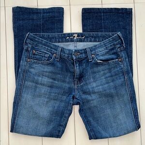 7 For All Mankind Women's “A” Pocket Bootcut Denim Jeans - Size 29